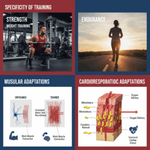 The Adaptations to Cardiorespiratory Fitness: Endurance and Efficiency
