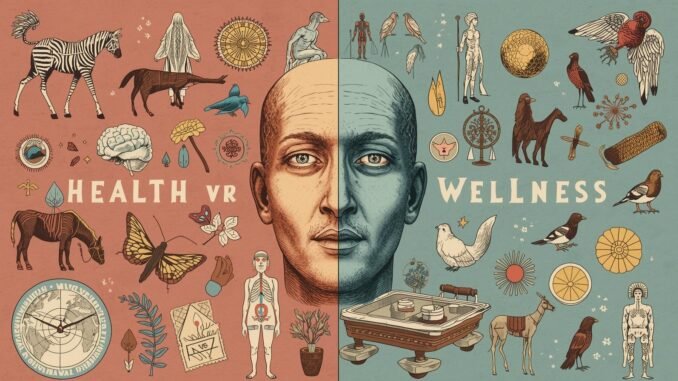 Difference Between Health and Wellness Difference Between Health and Wellness