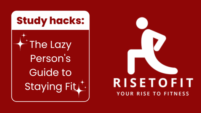 White Clean Study Hacks YouTube Thumbnail Hack Your Habit: The Lazy Person's Guide to Staying Fit (Even in Nigeria!)